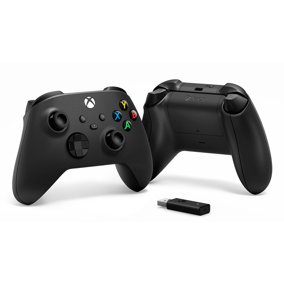 Gamepad Microsoft Xbox Wireless + Adaptador para Windows 2